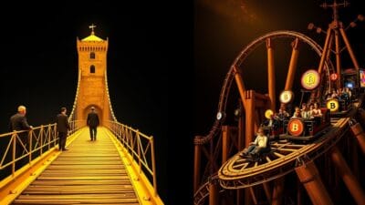 The Great Divide: Bitcoin Goes Corporate While The Altcoin Casino Preys on